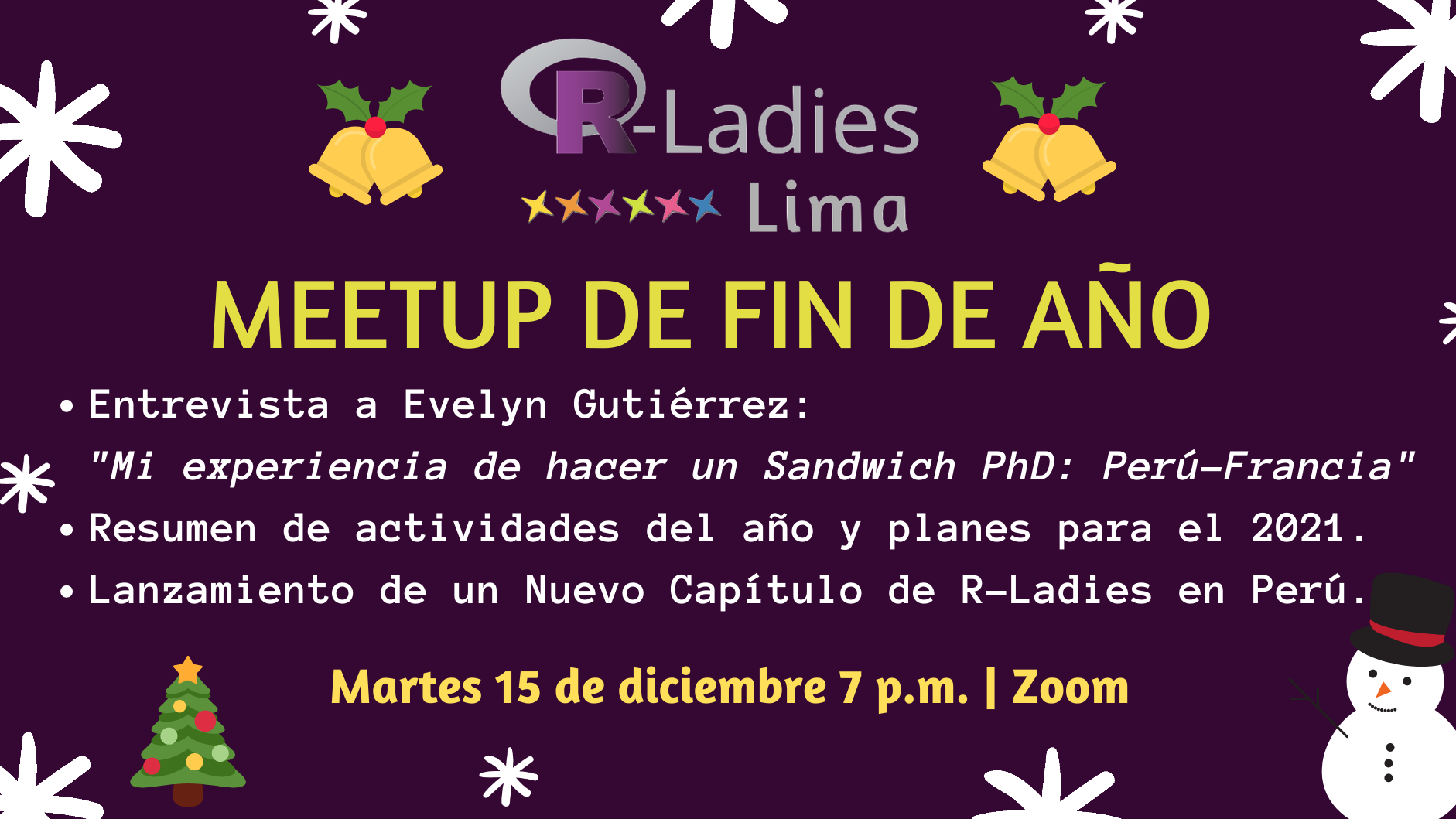 Portada de ¡Meetup de fin de año!