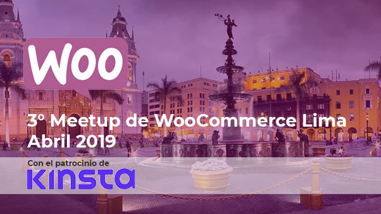 Portada de 3° Meetup - WooCommerce Lima