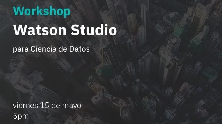 Portada de Workshop: Watson Studio