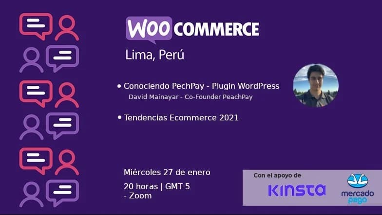 Portada de WooCommerce Lima - Tendencias Ecommerce & métodos de pago rápido