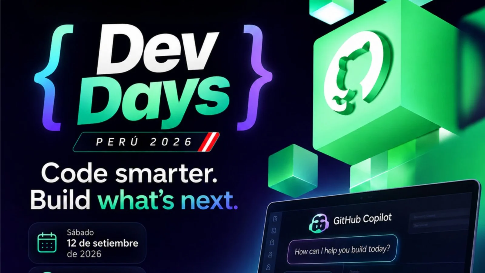 Portada de GitHub Copilot Dev Days | Lima