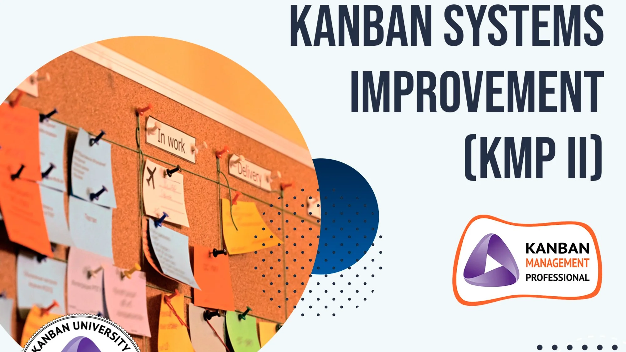 Portada de Certificación Kanban Systems Improvement KMPII (KSI) _ Kanban University