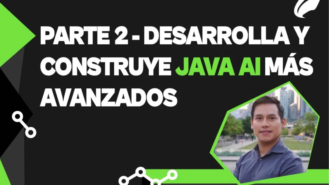 Portada de Desarrolla y construye Java AI mas avanzados