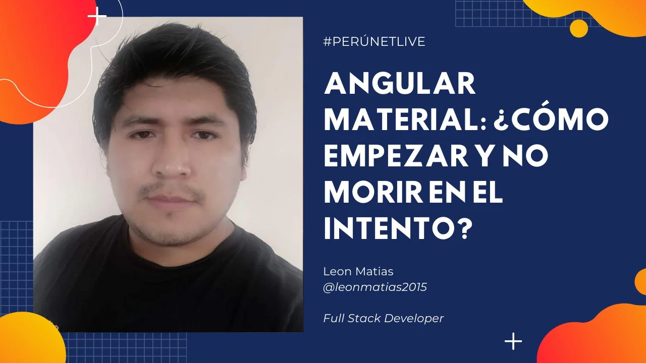 Portada de Angular Material ¿Cómo empezar y no morir en el intento?