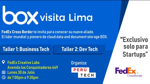 Portada de Tech Meetup International "BOX"