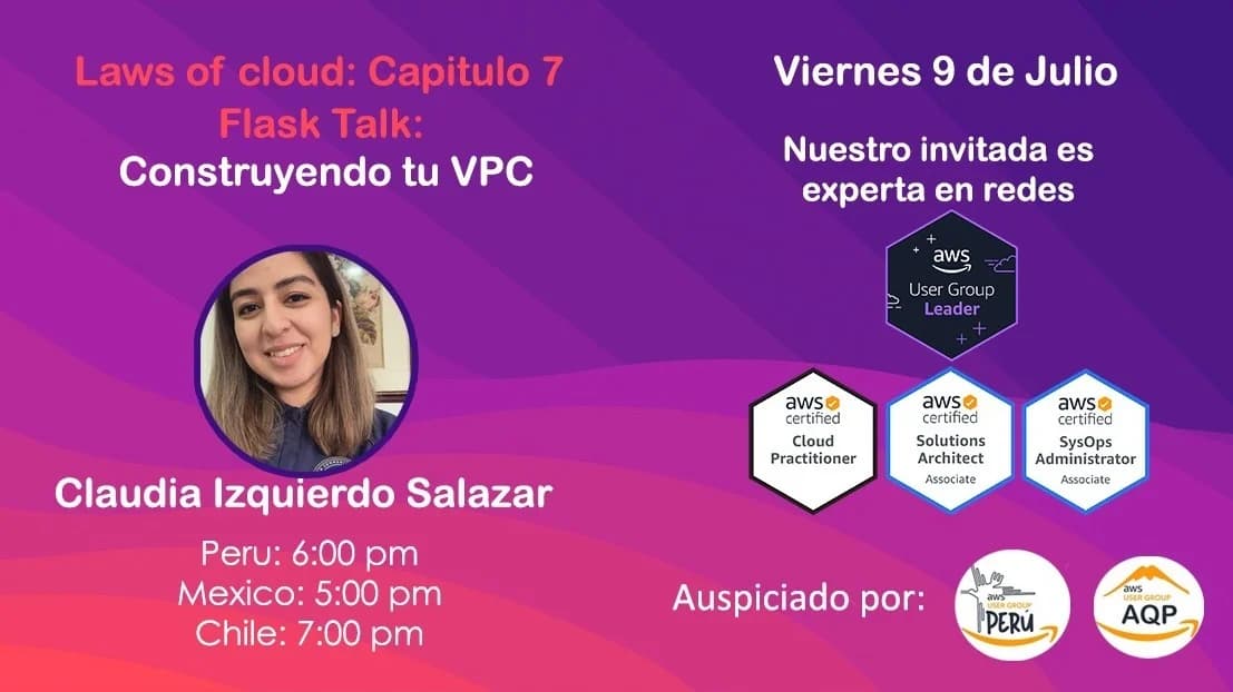Portada de Episodio #7 LAWS of Cloud: Construyendo tu VPC