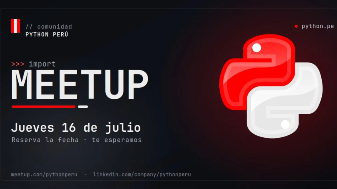 Portada de Return Python Perú Presencial