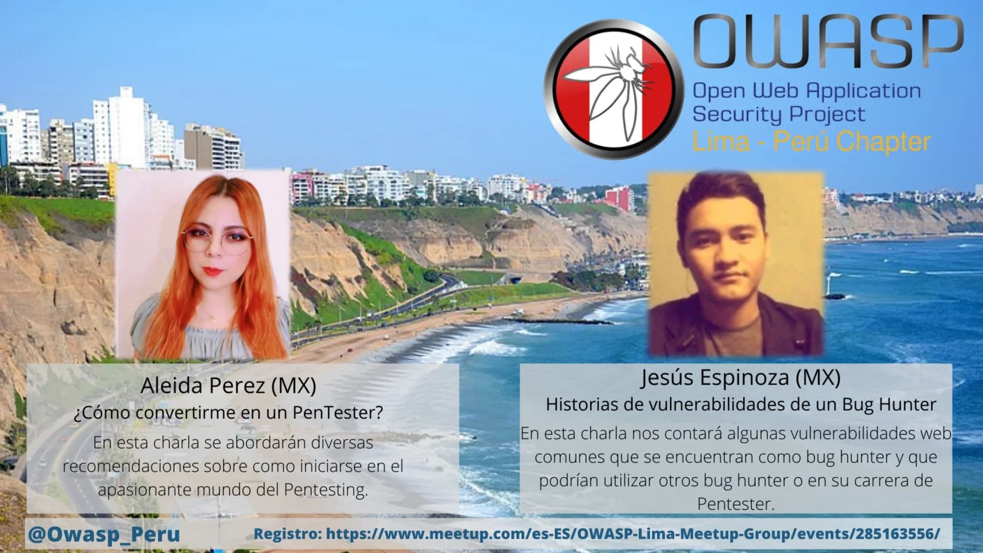 Portada de OWASP Meeting Abril 2022