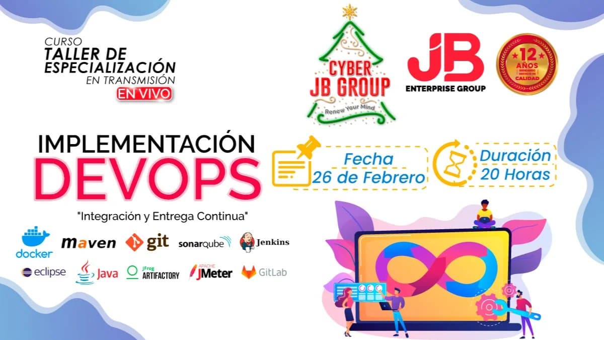 Portada de CYBER JB GROUP: IMPLEMENTACIÓN DEVOPS