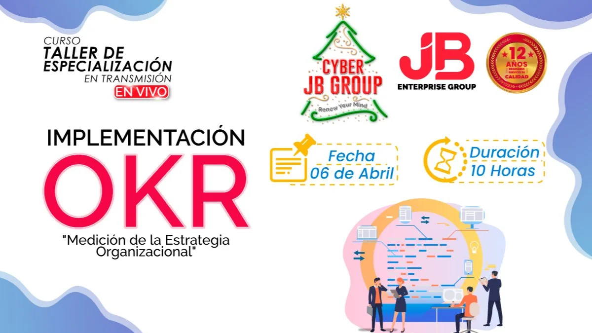 Portada de CYBER JB GROUP: Implementación OKR