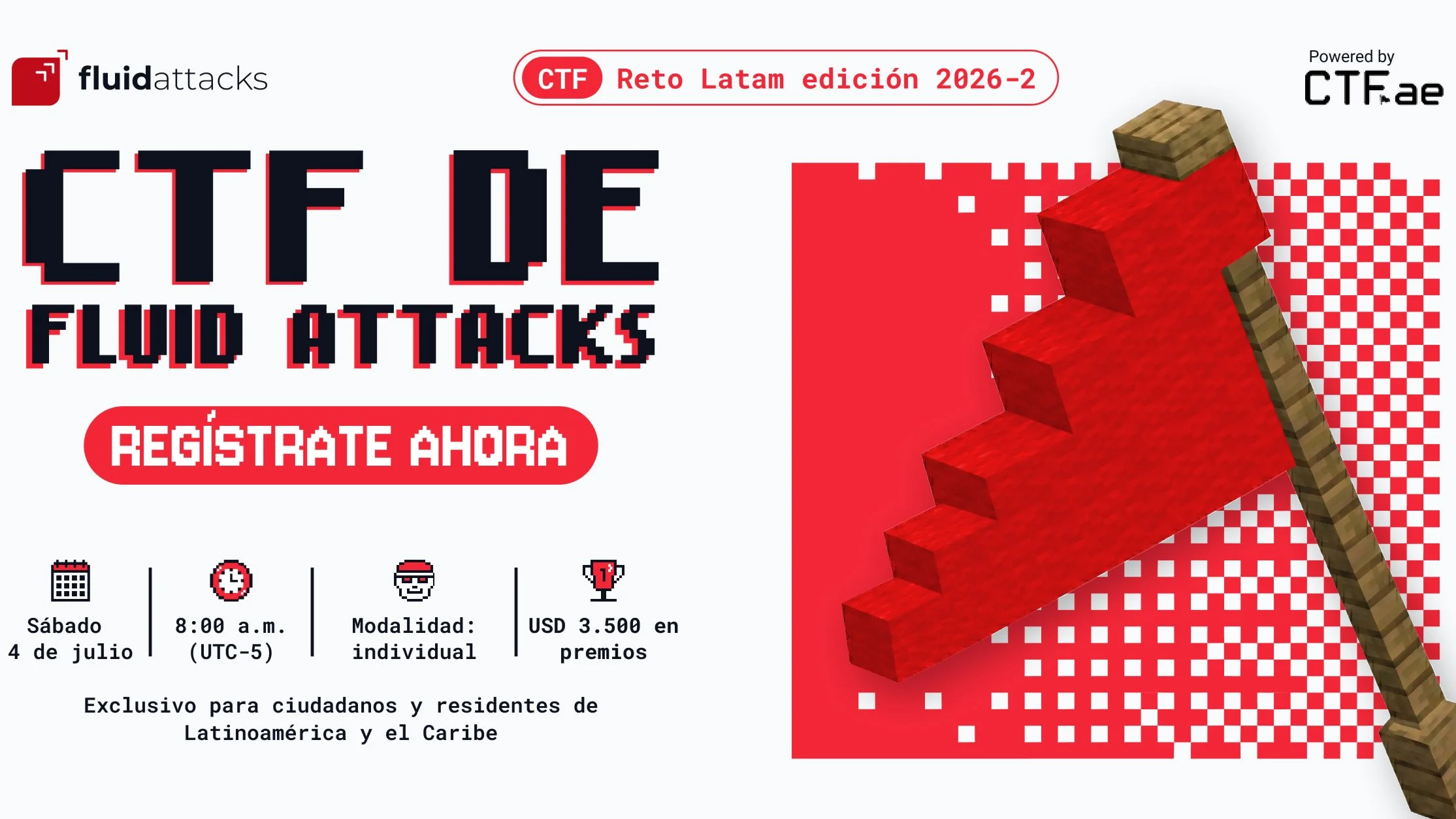 Portada de Fluid Attacks CTF – Reto LATAM 2026 - 2