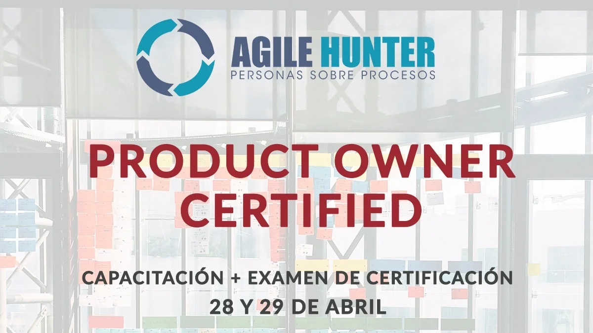 Portada de Scrum Product Owner Capacitación + Certificación