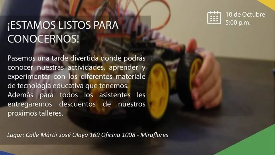 Portada de CHARLA INFORMATIVA STEAM LAB