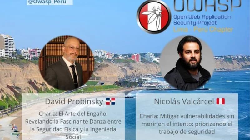Portada de OWASP Meeting Agosto 2023