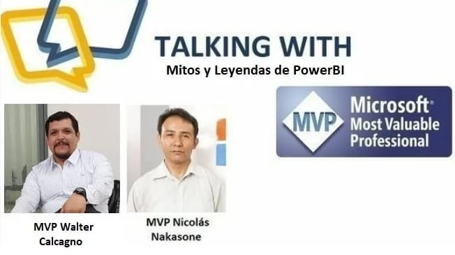 Portada de Talking with MVPs - Mitos y Leyendas de PowerBI