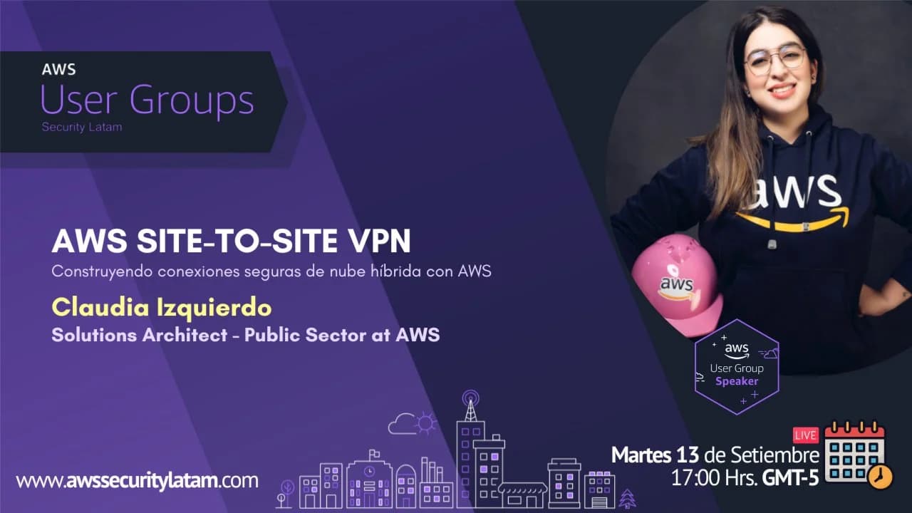 Portada de AWS Site-to-Site VPN