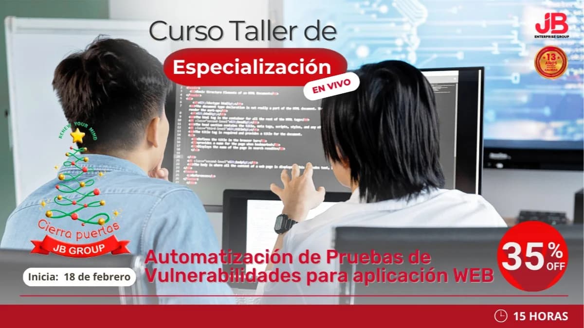 Portada de CIERRA PUERTAS JB GROUP: AUTOMATIZACIÓN DE PRUEBAS DE VULNERABILIDADES
