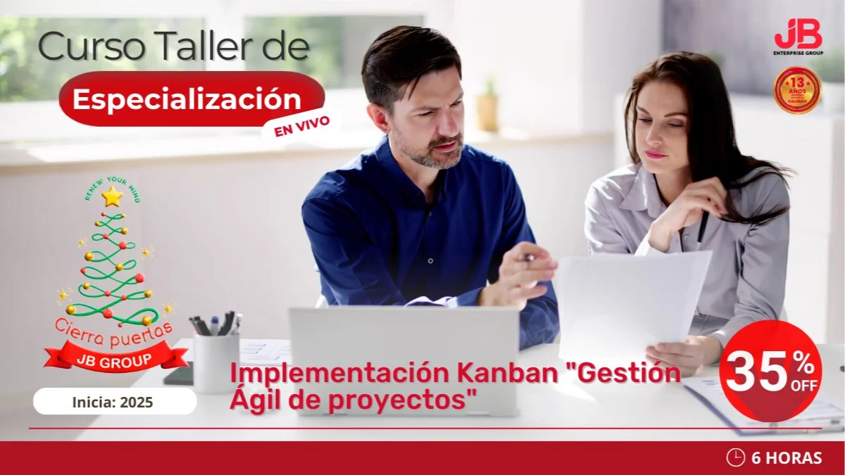 Portada de CIERRA PUERTAS JB GROUP "RENEW YOUR MIND": IMPLEMENTACIÓN KANBAN