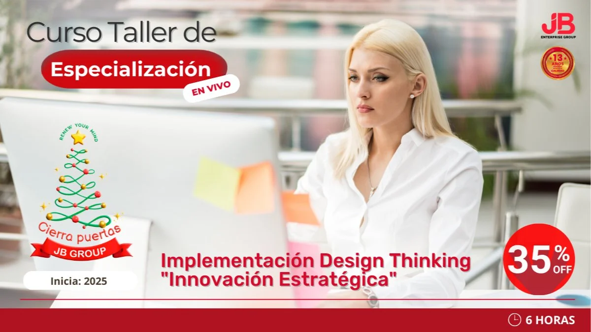 Portada de CIERRA PUERTAS JB GROUP "RENEW YOUR MIND": IMPLEMENTACIÓN DESIGN THINKING