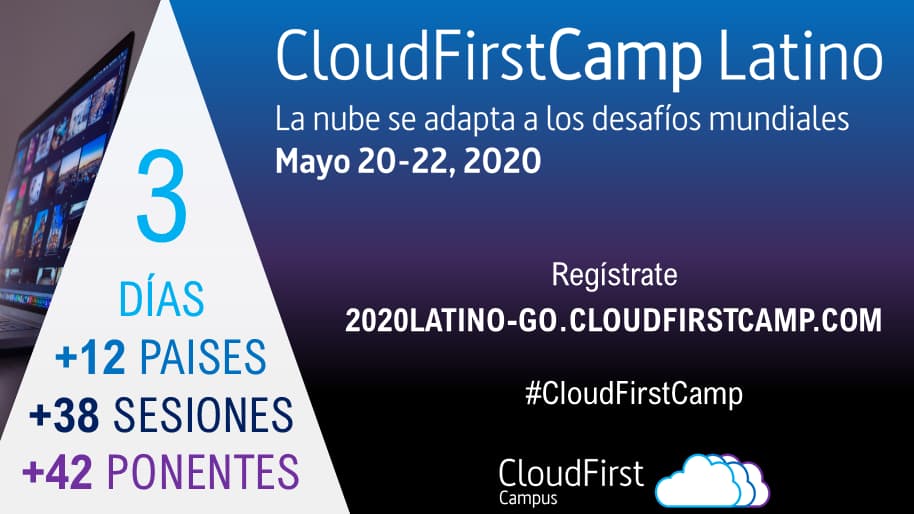 Portada de CloudFirst Camp 2020 Latino