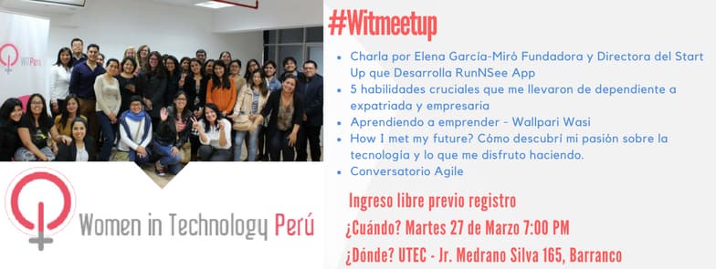 Portada de Wit Meetup - Martes 27 de Marzo