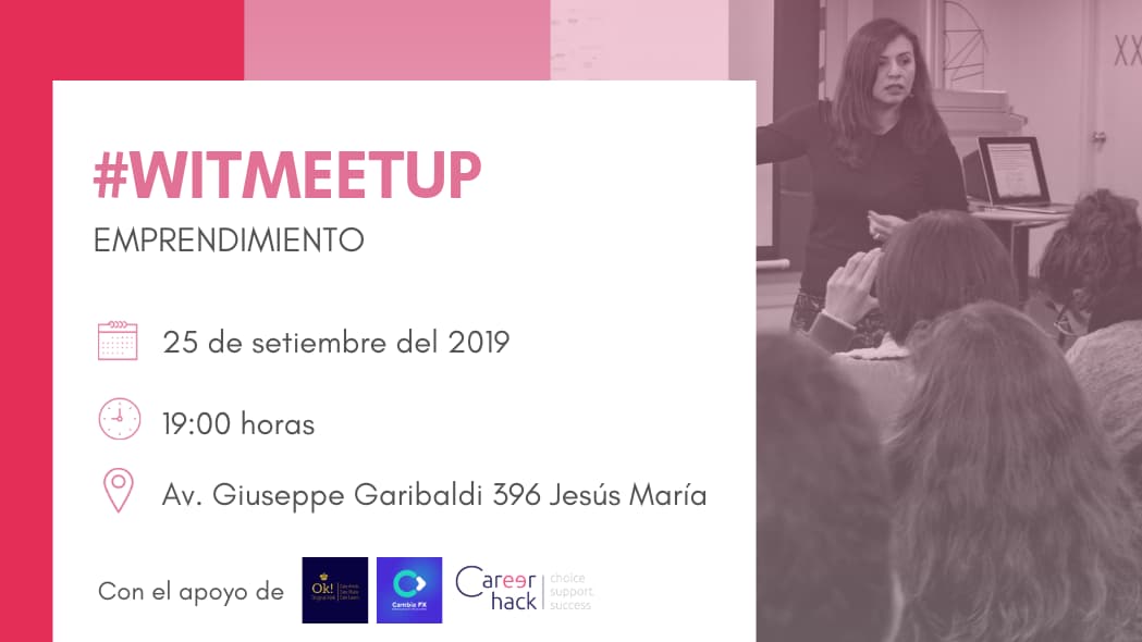 Portada de WiTMeetup de Setiembre / LINK DE REGISTRO EN LA DESCRIPCIÓN ⬇ ⬇