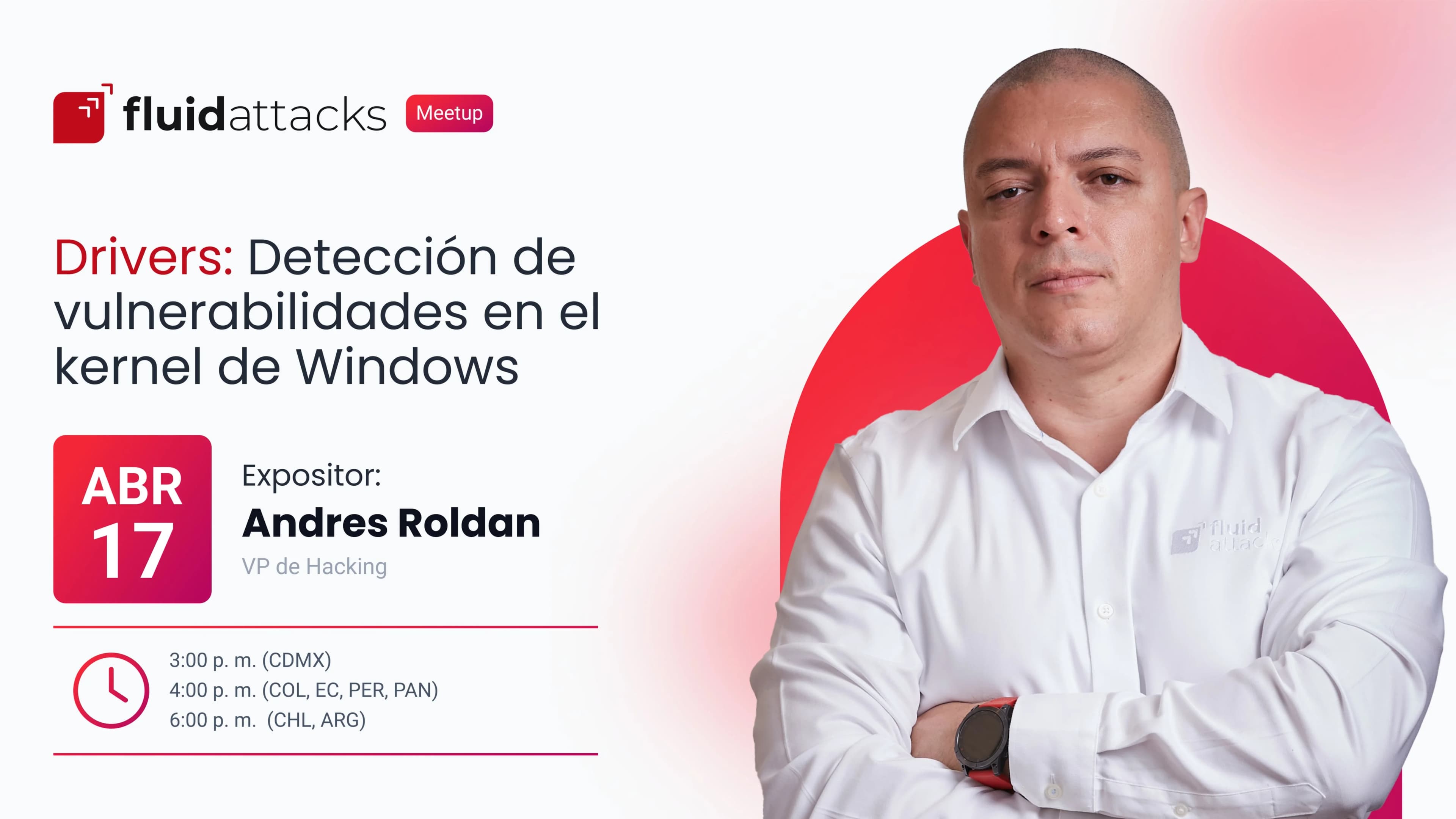 Portada de Meetup LATAM | Drivers: Detección de vulnerabilidades en el kernel de Windows