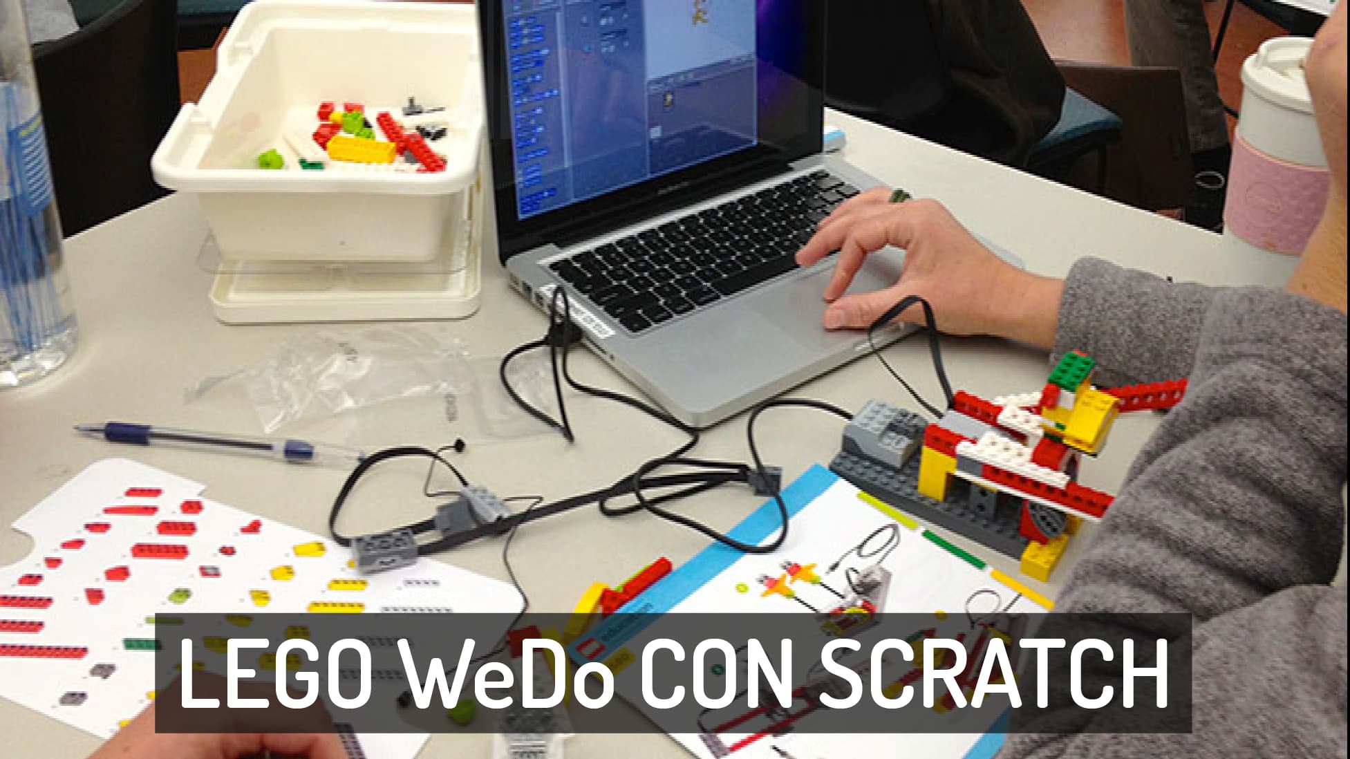 Portada de TALLER de LEGO WeDo con SCRATCH