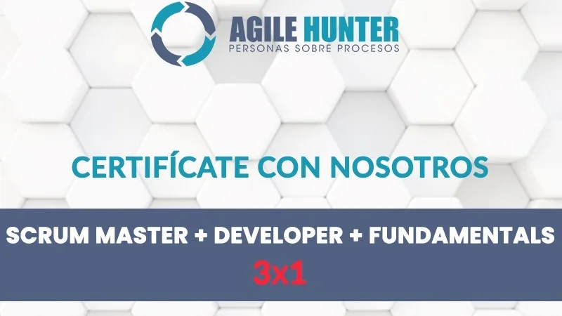Portada de Scrum Master + Scrum Developer + Scrum Fundamentos