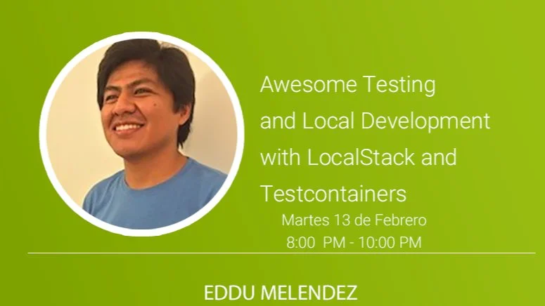 Portada de Awesome Testing and Local Development with LocalStack and Testcontainers