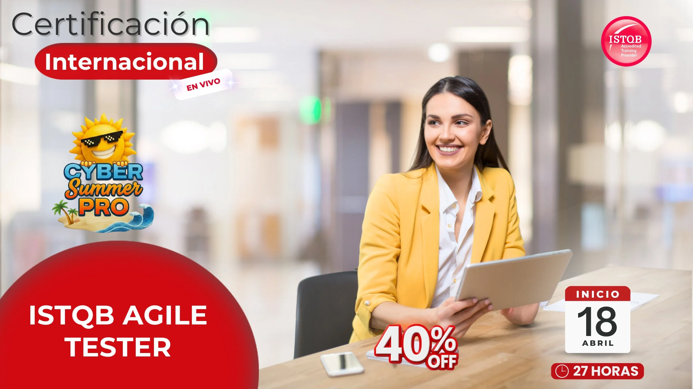 Portada de ISTQB AGILE TESTER