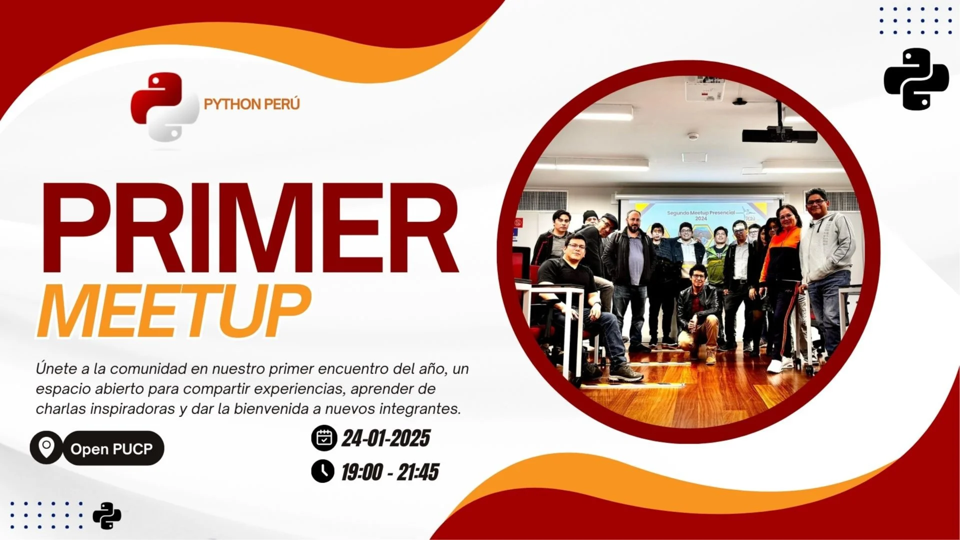 Portada de ¡Primer Meetup del 2025!