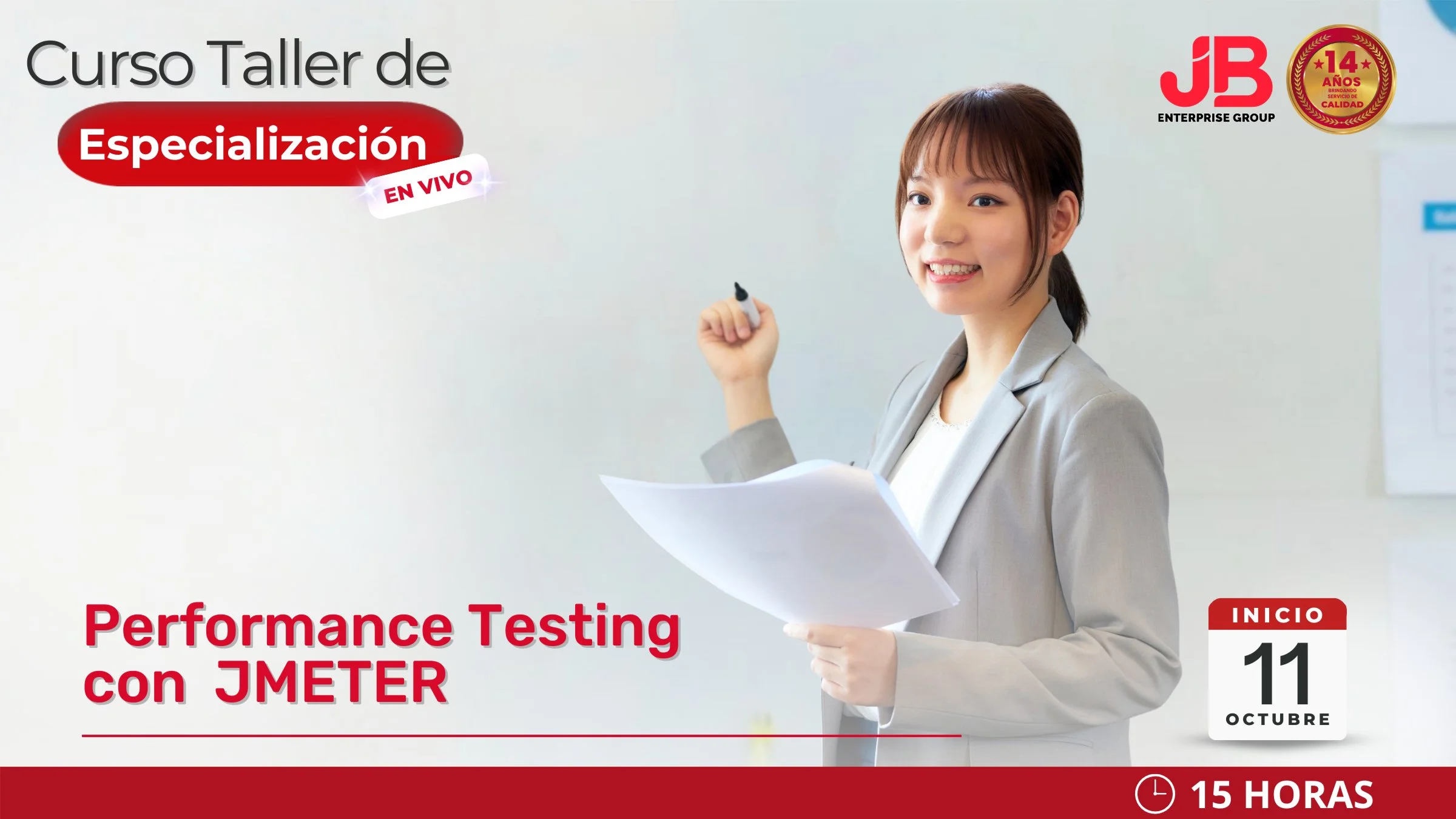 Portada de PERFORMANCE TESTING CON JMETER