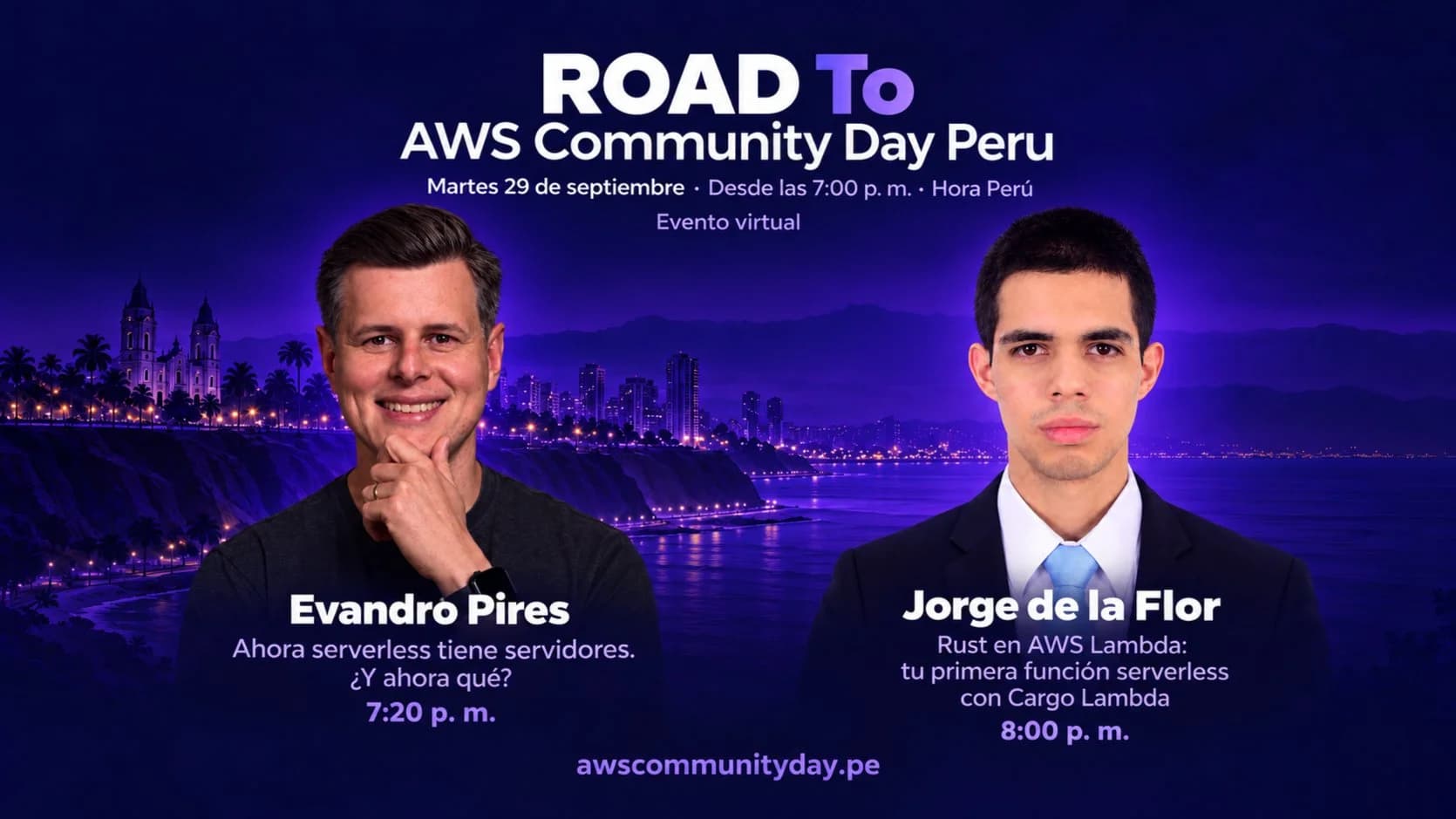 Portada de Road To AWS Community Day Peru 01