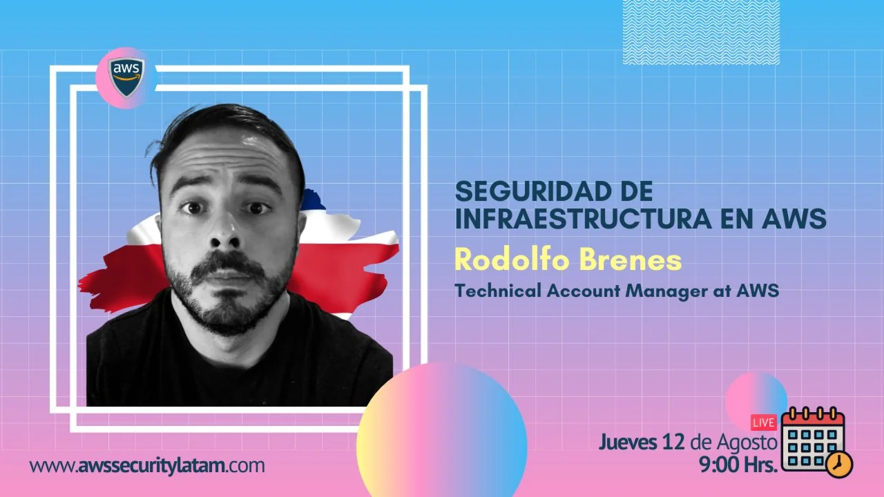 Portada de Seguridad de infraestructura en AWS