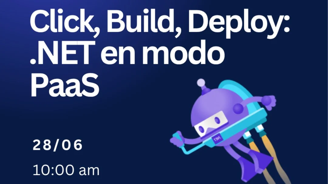 Portada de Click, Build, Deploy: .NET en modo PaaS