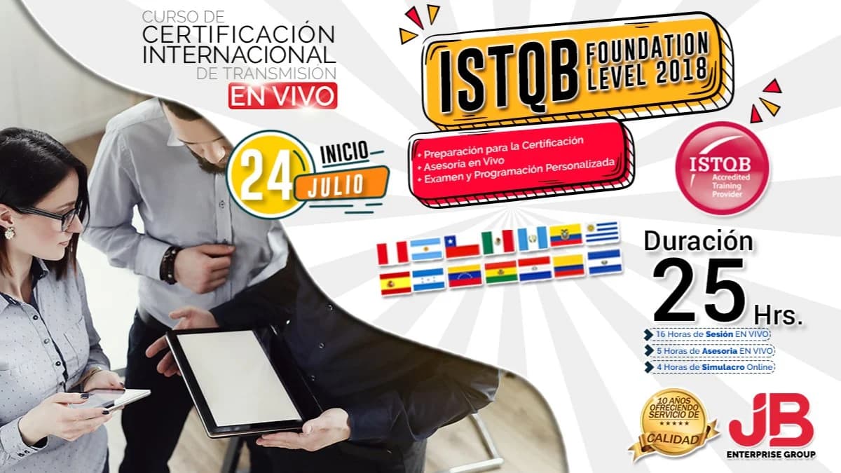 Portada de CYBER โค๏ธ๐ฃ๐๐ฅร: โISTQB FOUNDATION LEVEL 2018"