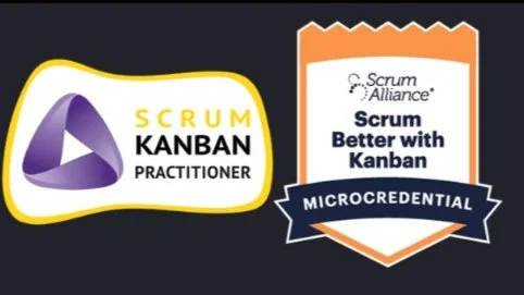 Portada de Scrum better with Kanban 18 de julio Online - Scrum Alliance & Kanban University