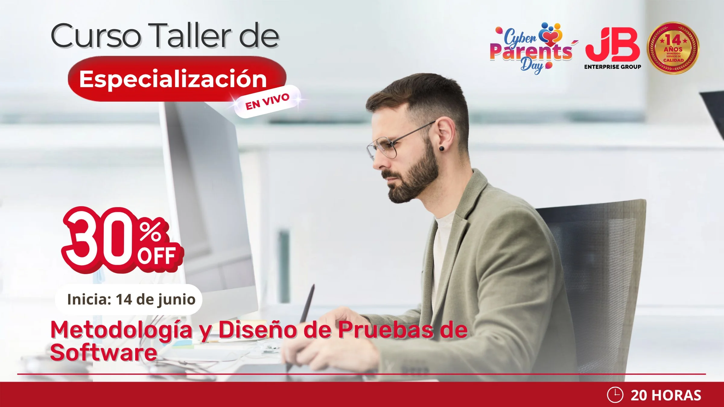 Portada de CYBER PARENTS DAY: METODOLOGÍA Y DISEÑO DE PRUEBAS DE SOFTWARE