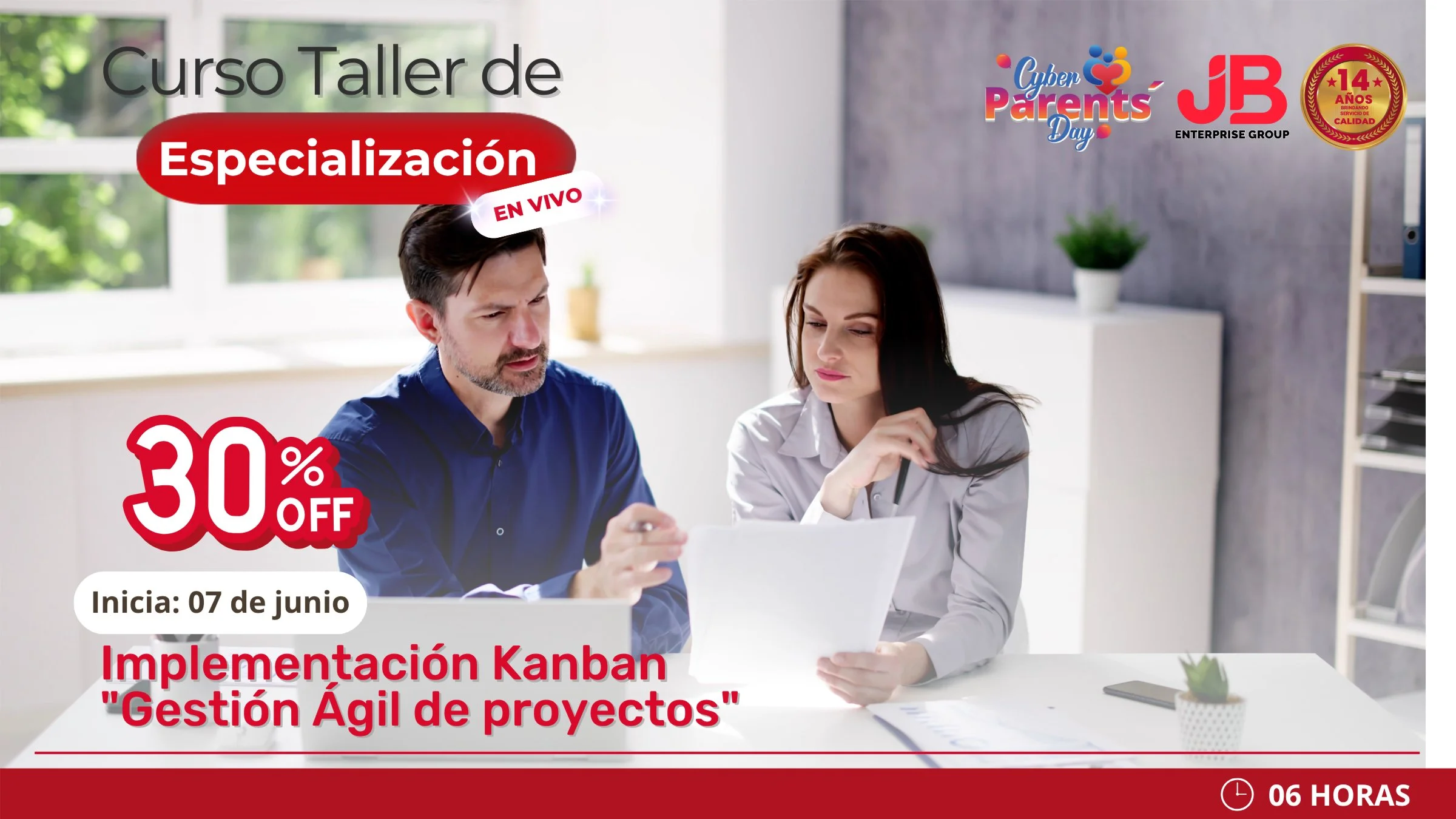 Portada de CYBER PARENTS DAY: IMPLEMENTACIÓN KANBAN