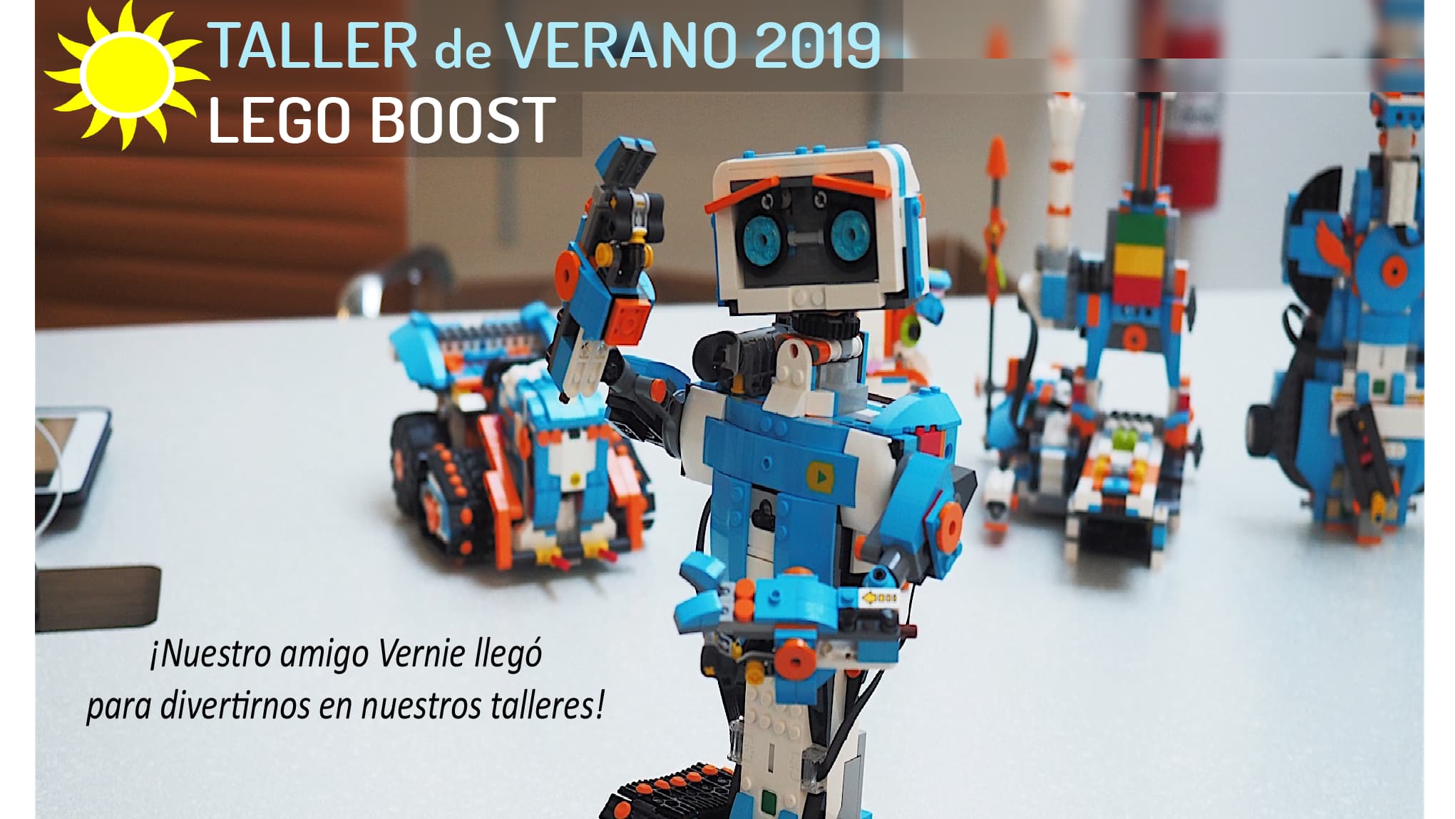 Portada de TALLER DE VERANO ROBÓTICA 2019