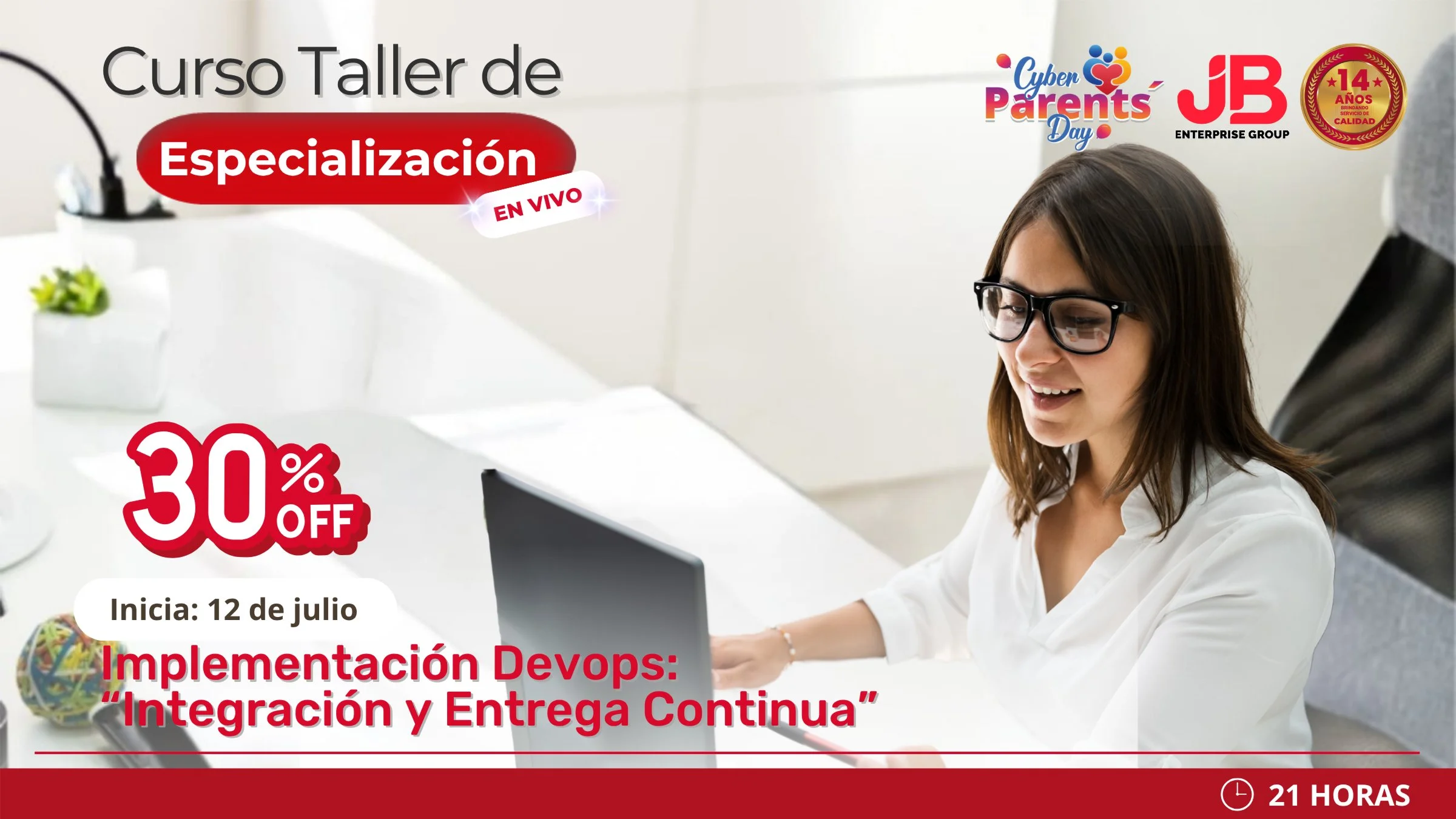 Portada de CYBER PARENTS DAY: IMPLEMENTACIÓN DEVOPS