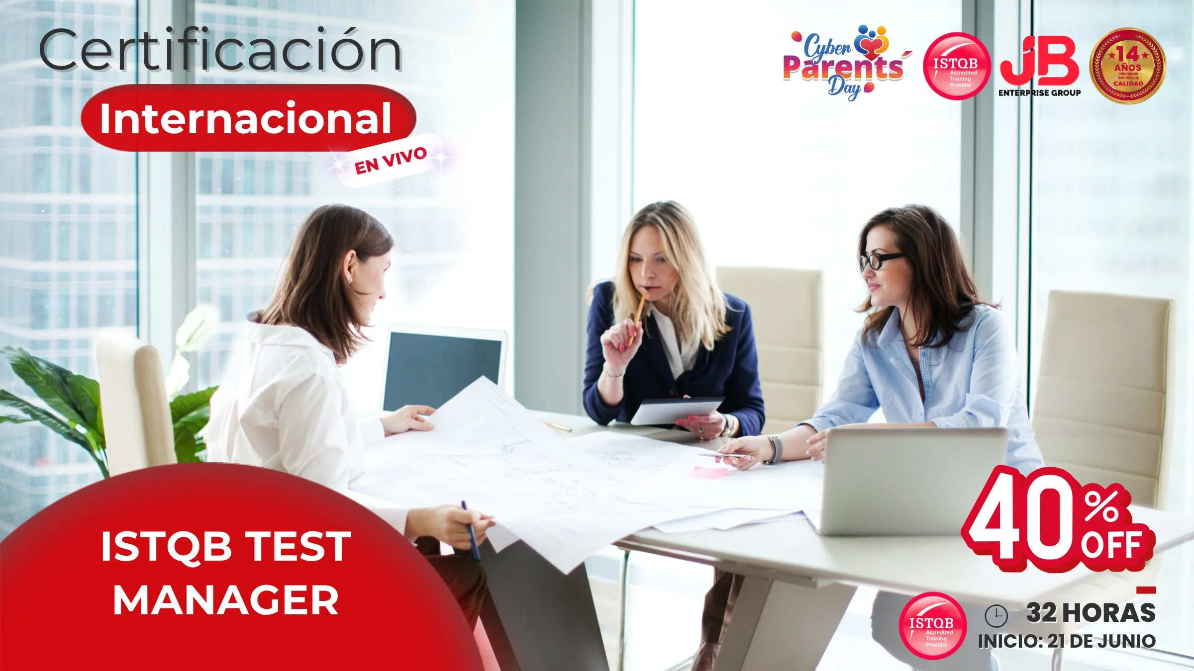 Portada de CYBER PARENTS DAY: ISTQB TEST MANAGER