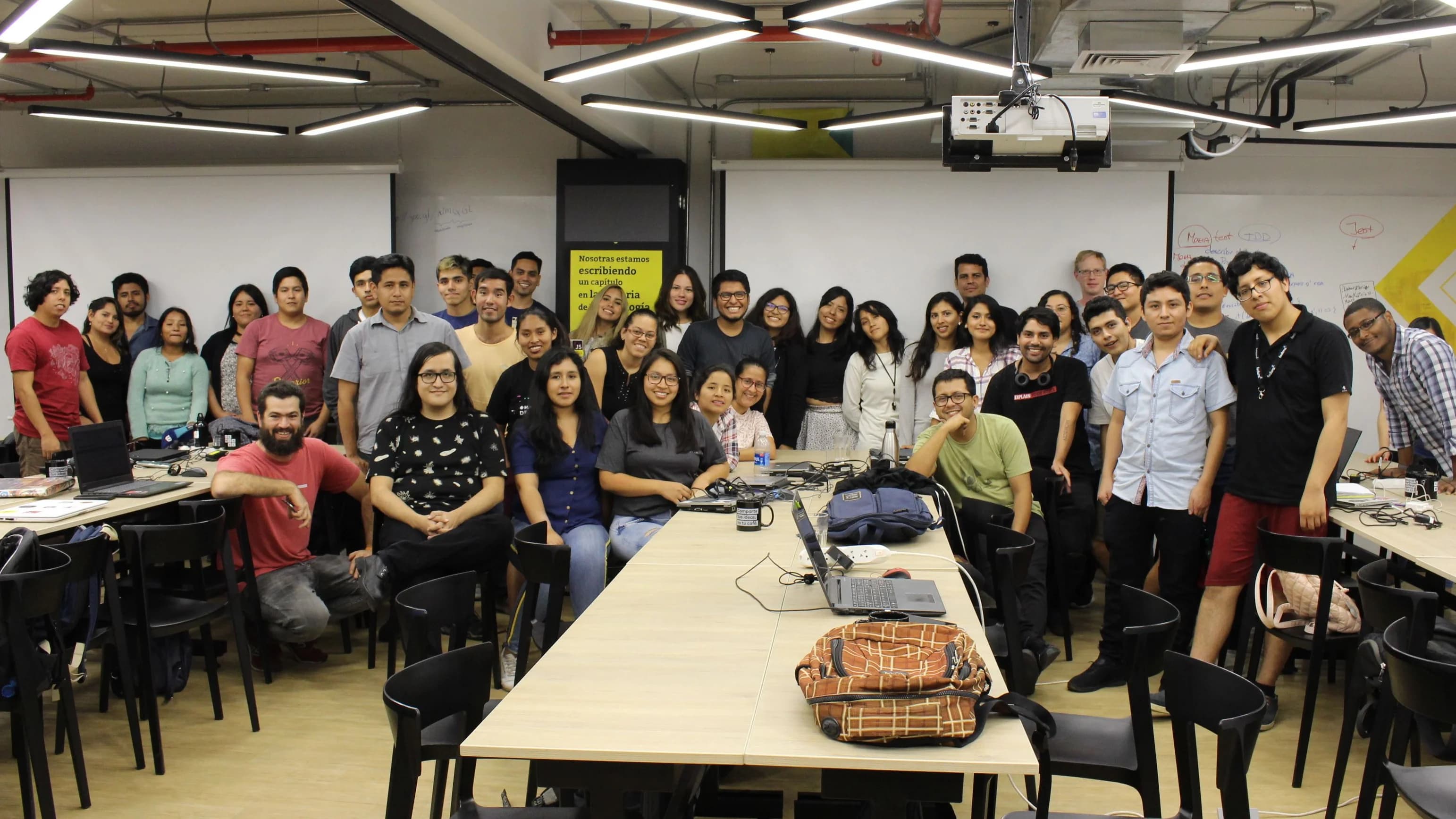 Portada de NodeSchool Lima