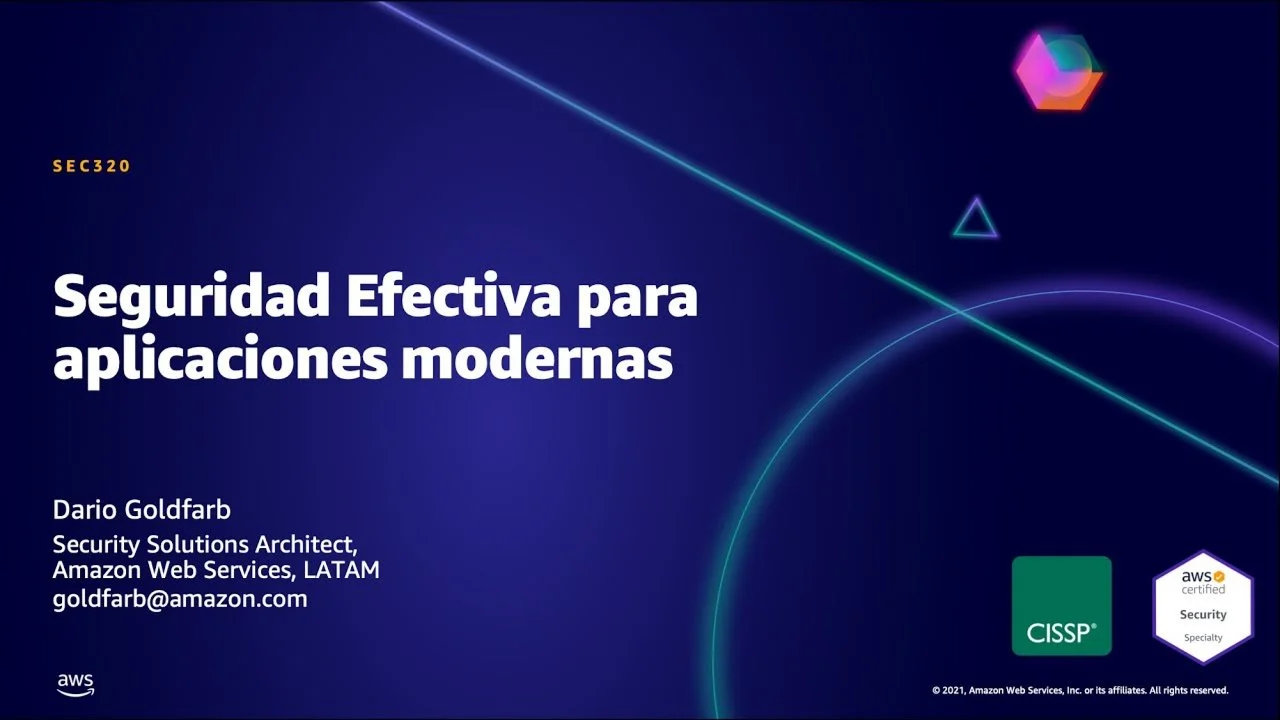 Portada de Seguridad efectiva para aplicaciones modernas