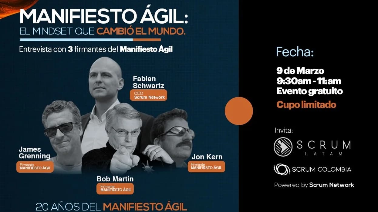 Portada de 20 años Manifiesto Ágil: El Mindset que cambió el mundo
