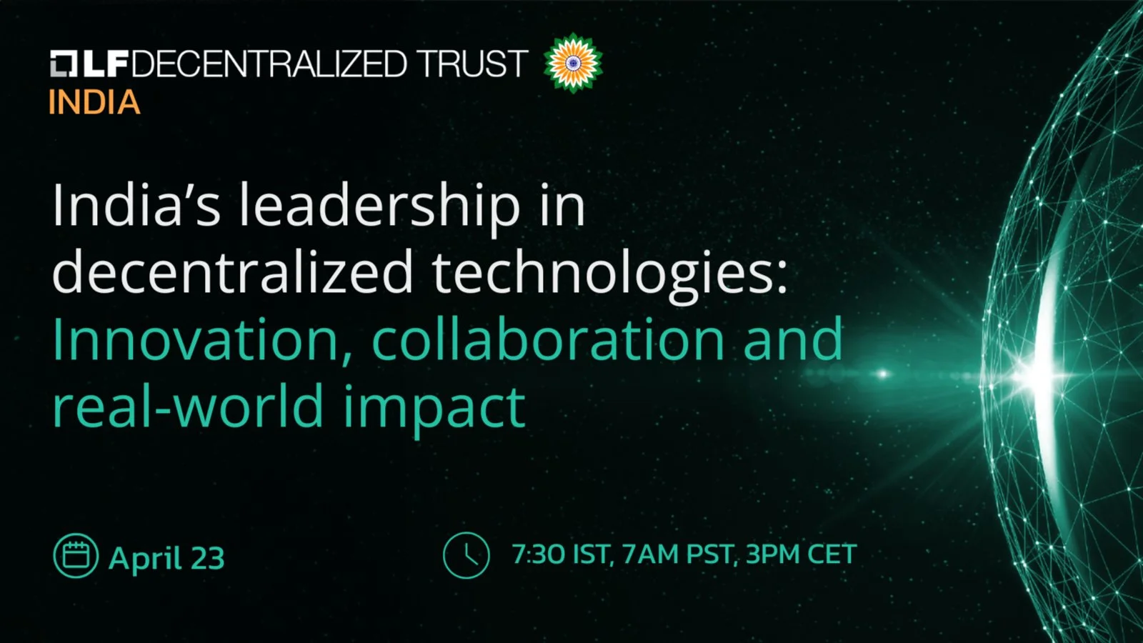 Portada de India's leadership in decentralized tech: Innovation and real-world impact