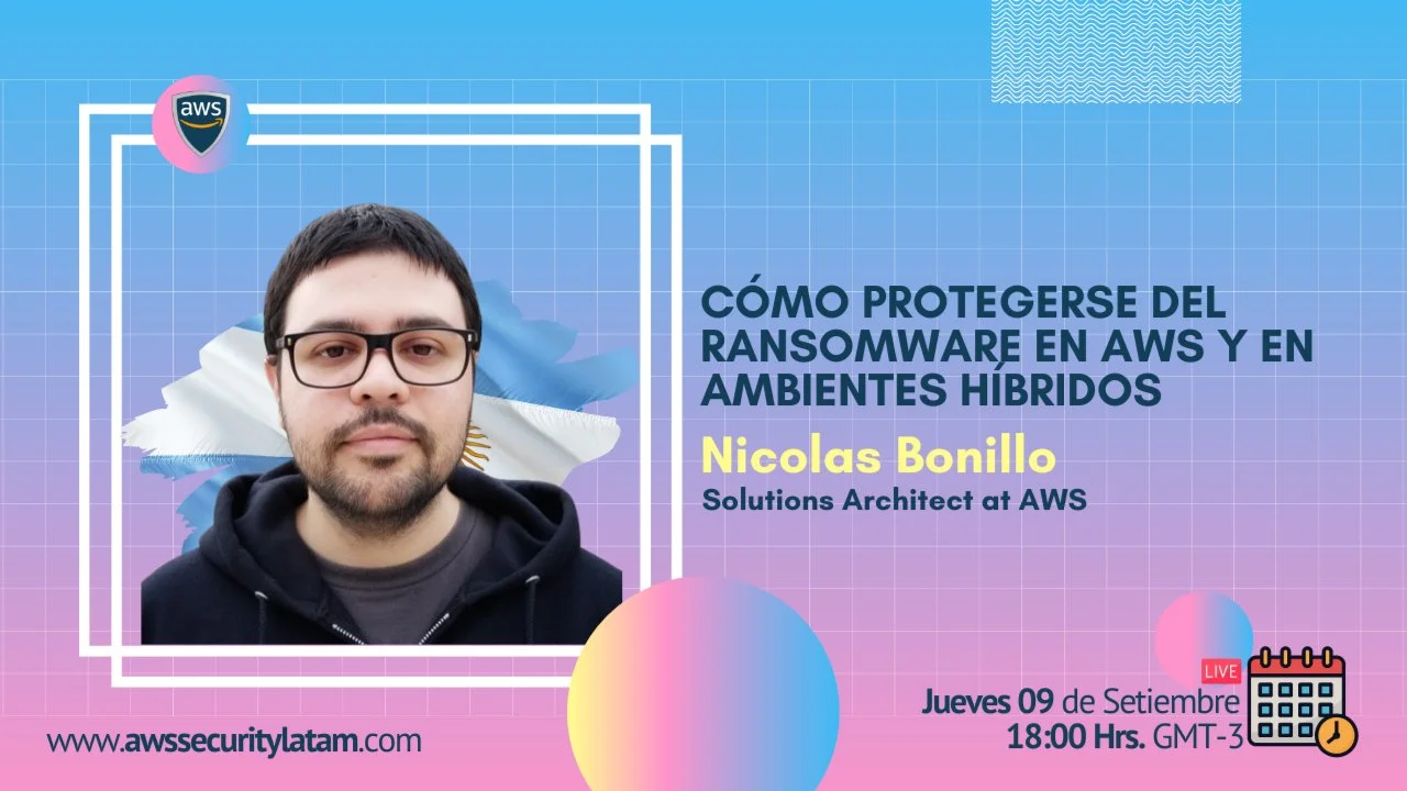 Portada de 🎬 Cómo protegerse del Ransomware en AWS y en ambientes híbridos