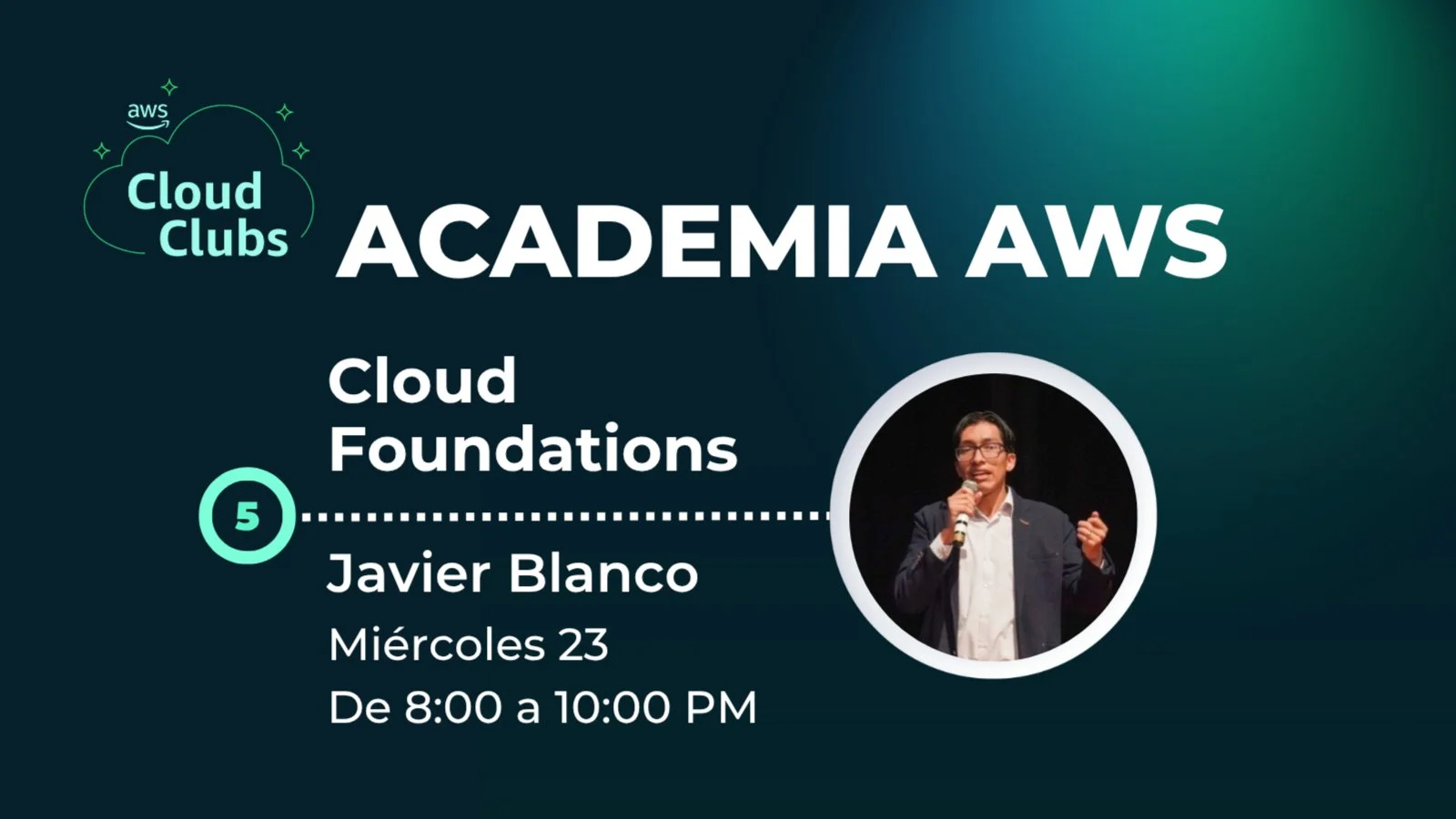 Portada de AWS Academy: Cloud Foundations - Sesión 5