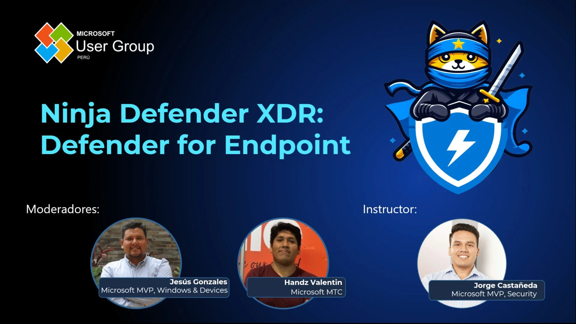 Portada de Ninja Defender XDR: Microsoft Defender for Endpoint | Sesión 01